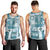 Hawaiian Quilt Men Tank Top Tiki Tropical Retro Dark Cyan Version - Wonder Print Shop