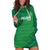 Custom Ireland Cricket Hoodie Dress Irish Celtic Knot - National Color - Wonder Print Shop