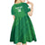 Custom Ireland Cricket Kid Short Sleeve Dress Irish Celtic Knot - National Color - Wonder Print Shop