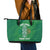 Custom Ireland Cricket Leather Tote Bag Irish Celtic Knot - National Color