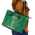 Custom Ireland Cricket Leather Tote Bag Irish Celtic Knot - National Color