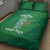 Custom Ireland Cricket Quilt Bed Set Irish Celtic Knot - National Color - Wonder Print Shop