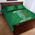 Custom Ireland Cricket Quilt Bed Set Irish Celtic Knot - National Color - Wonder Print Shop