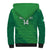 Custom Ireland Cricket Sherpa Hoodie Irish Celtic Knot - National Color