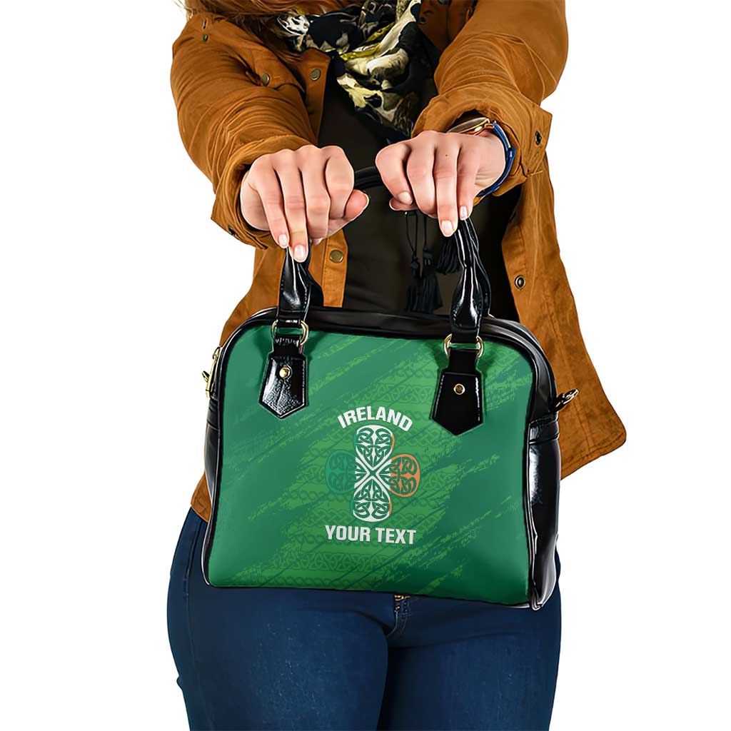 Custom Ireland Cricket Shoulder Handbag Irish Celtic Knot - National Color