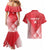 Custom England Cricket Couples Matching Mermaid Dress and Hawaiian Shirt Go Champions Sporty Style - Wonder Print Shop