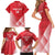 Custom England Cricket Family Matching Short Sleeve Bodycon Dress and Hawaiian Shirt Go Champions Sporty Style - Wonder Print Shop