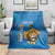 Custom Sri Lanka Cricket Blanket Go Champions Lion Sporty Style