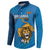 Custom Sri Lanka Cricket Button Sweatshirt Go Champions Lion Sporty Style - Wonder Print Shop