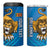 Custom Sri Lanka Cricket 4 in 1 Can Cooler Tumbler Go Champions Lion Sporty Style - Wonder Print Shop