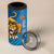 Custom Sri Lanka Cricket 4 in 1 Can Cooler Tumbler Go Champions Lion Sporty Style - Wonder Print Shop