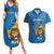 Custom Sri Lanka Cricket Couples Matching Summer Maxi Dress and Hawaiian Shirt Go Champions Lion Sporty Style - Wonder Print Shop