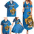 Custom Sri Lanka Cricket Family Matching Summer Maxi Dress and Hawaiian Shirt Go Champions Lion Sporty Style - Wonder Print Shop