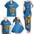 Custom Sri Lanka Cricket Family Matching Tank Maxi Dress and Hawaiian Shirt Go Champions Lion Sporty Style - Wonder Print Shop