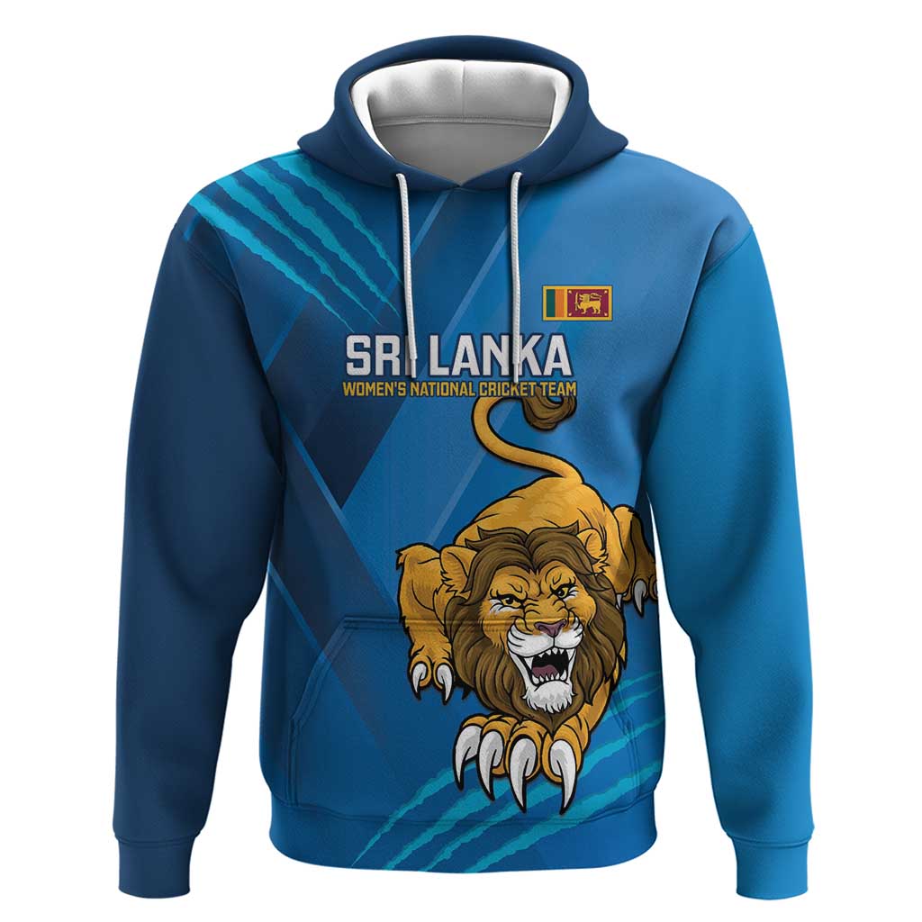 Custom Sri Lanka Cricket Hoodie Go Champions Lion Sporty Style - Wonder Print Shop