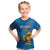 Custom Sri Lanka Cricket Kid T Shirt Go Champions Lion Sporty Style - Wonder Print Shop