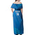 Custom Sri Lanka Cricket Off Shoulder Maxi Dress Go Champions Lion Sporty Style - Wonder Print Shop