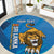 Custom Sri Lanka Cricket Round Carpet Go Champions Lion Sporty Style