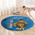 Custom Sri Lanka Cricket Round Carpet Go Champions Lion Sporty Style