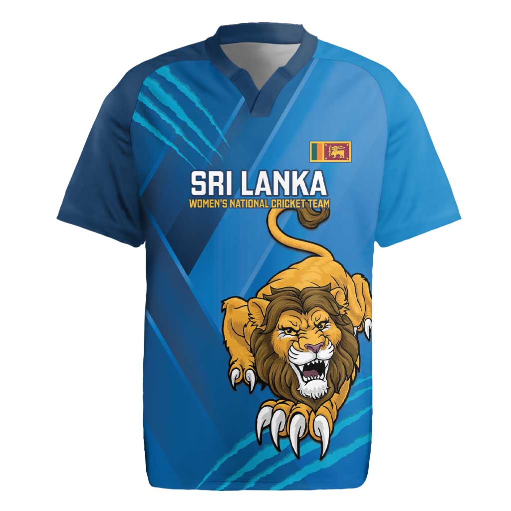 Custom Sri Lanka Cricket Rugby Jersey Go Champions Lion Sporty Style