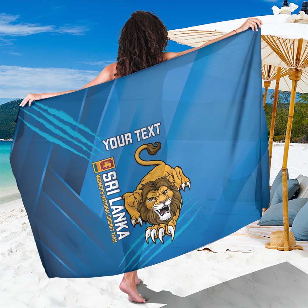 Custom Sri Lanka Cricket Sarong Go Champions Lion Sporty Style