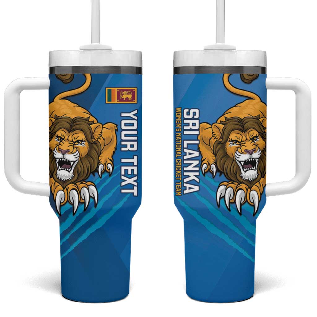 Custom Sri Lanka Cricket Tumbler With Handle Go Champions Lion Sporty Style