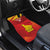 Custom Zimbabwe Cricket Car Mats Go Lady Chevrons Grunge Style - Wonder Print Shop