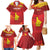 Custom Zimbabwe Cricket Family Matching Mermaid Dress and Hawaiian Shirt Go Lady Chevrons Grunge Style - Wonder Print Shop