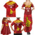 Custom Zimbabwe Cricket Family Matching Summer Maxi Dress and Hawaiian Shirt Go Lady Chevrons Grunge Style - Wonder Print Shop