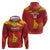 Custom Zimbabwe Cricket Hoodie Go Lady Chevrons Grunge Style - Wonder Print Shop