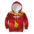 Custom Zimbabwe Cricket Kid Hoodie Go Lady Chevrons Grunge Style - Wonder Print Shop