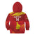 Custom Zimbabwe Cricket Kid Hoodie Go Lady Chevrons Grunge Style - Wonder Print Shop