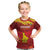 Custom Zimbabwe Cricket Kid T Shirt Go Lady Chevrons Grunge Style - Wonder Print Shop