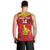 Custom Zimbabwe Cricket Men Tank Top Go Lady Chevrons Grunge Style