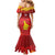 Custom Zimbabwe Cricket Mermaid Dress Go Lady Chevrons Grunge Style - Wonder Print Shop