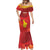 Custom Zimbabwe Cricket Mermaid Dress Go Lady Chevrons Grunge Style - Wonder Print Shop