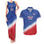 Custom United States Soccer Couples Matching Tank Maxi Dress and Hawaiian Shirt 2025 Go USA Sporty Style - Wonder Print Shop