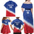 Custom United States Soccer Family Matching Off Shoulder Maxi Dress and Hawaiian Shirt 2025 Go USA Sporty Style - Wonder Print Shop