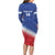 Custom United States Soccer Long Sleeve Bodycon Dress 2025 Go USA Sporty Style - Wonder Print Shop