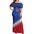 Custom United States Soccer Off Shoulder Maxi Dress 2025 Go USA Sporty Style - Wonder Print Shop