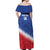 Custom United States Soccer Off Shoulder Maxi Dress 2025 Go USA Sporty Style - Wonder Print Shop