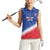 Custom United States Soccer Women Sleeveless Polo Shirt 2025 Go USA Sporty Style - Wonder Print Shop