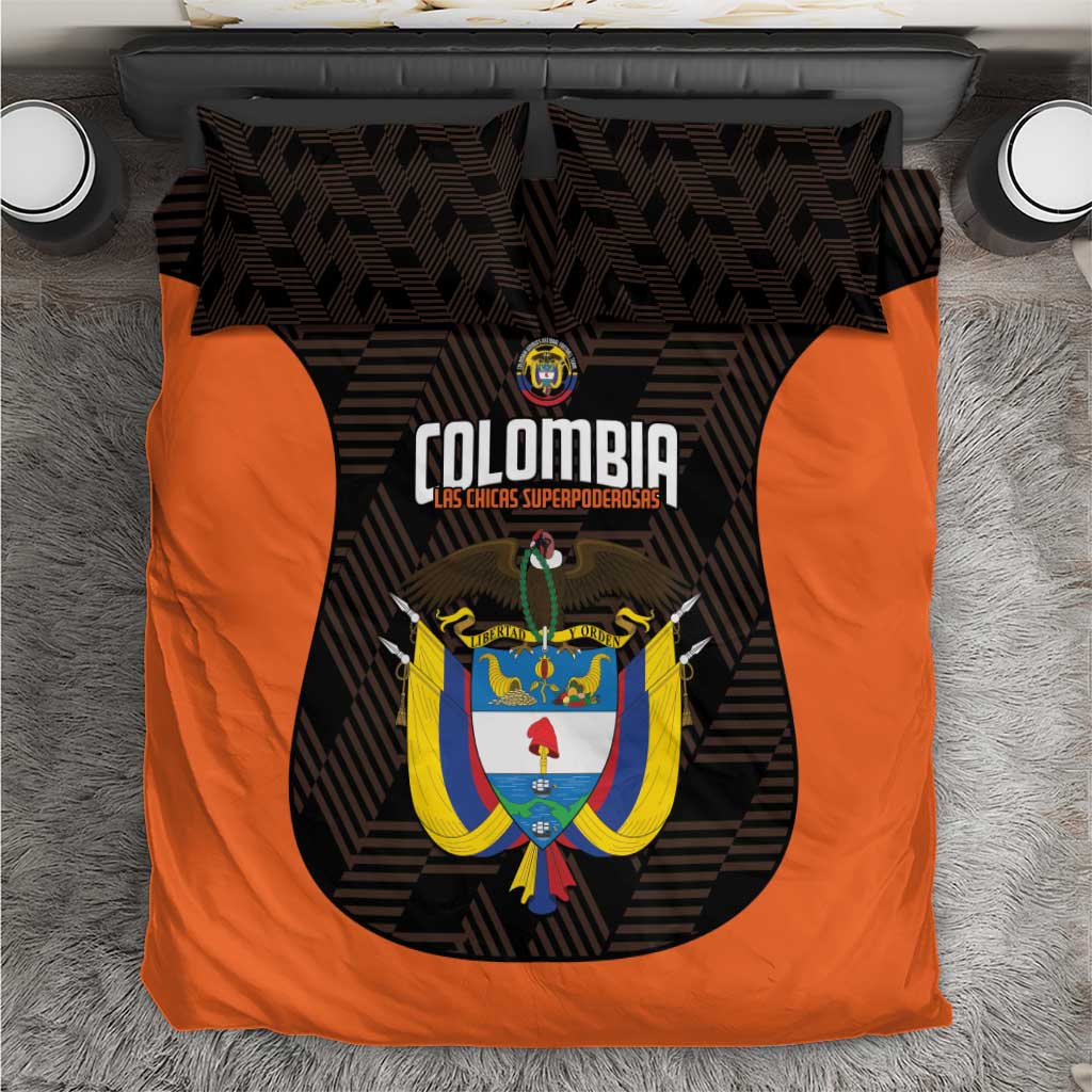 Colombia Football Bedding Set 2025 Las Chicas Superpoderosas - Black Version