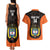 Custom Colombia Football Couples Matching Tank Maxi Dress and Hawaiian Shirt 2025 Las Chicas Superpoderosas - Black Version - Wonder Print Shop