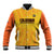 Custom Colombia Football Baseball Jacket 2025 Las Chicas Superpoderosas - Yellow Version - Wonder Print Shop