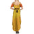 Custom Colombia Football Family Matching Summer Maxi Dress and Hawaiian Shirt 2025 Las Chicas Superpoderosas - Yellow Version - Wonder Print Shop