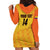 Custom Colombia Football Hoodie Dress 2025 Las Chicas Superpoderosas - Yellow Version - Wonder Print Shop