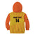 Custom Colombia Football Kid Hoodie 2025 Las Chicas Superpoderosas - Yellow Version - Wonder Print Shop