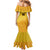 Custom Colombia Football Mermaid Dress 2025 Las Chicas Superpoderosas - Yellow Version - Wonder Print Shop