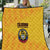 Colombia Football Quilt 2025 Las Chicas Superpoderosas - Yellow Version - Wonder Print Shop